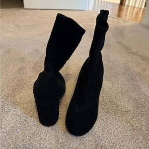 Halogen Black Heeled Boots